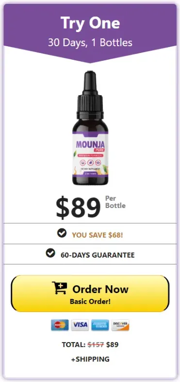 Mounja Pure-1-bottle-price