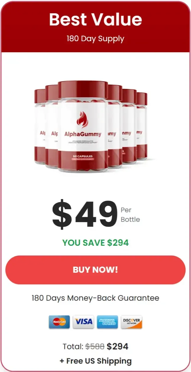 Alpha Gummy -6-bottle-price