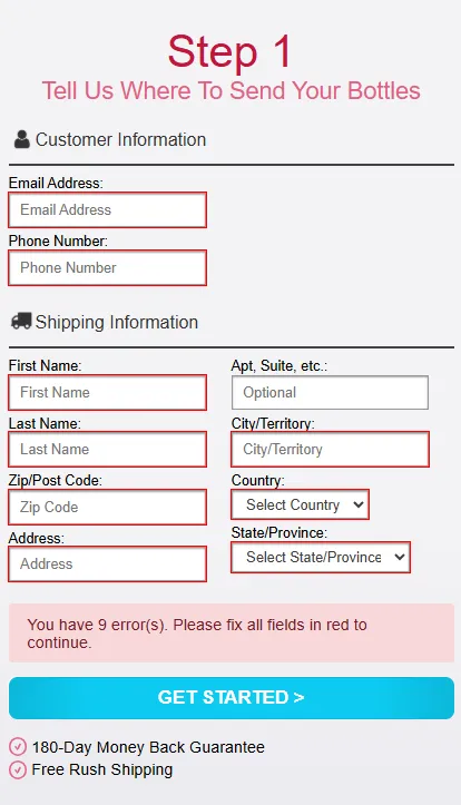 Pink Salt Trick Order Page