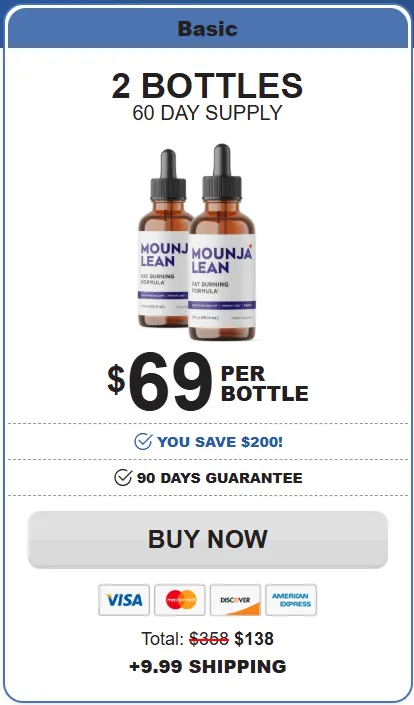 MounjaLean 2 Bottles Price