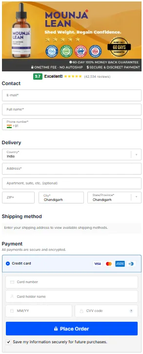 MounjaLean Order Page