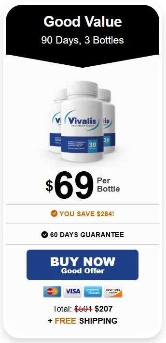 Vivalis Male Enhancement -3-bottle-price