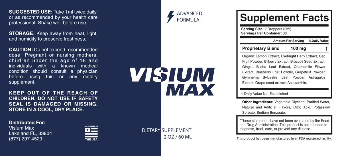 Visium Max Order Page