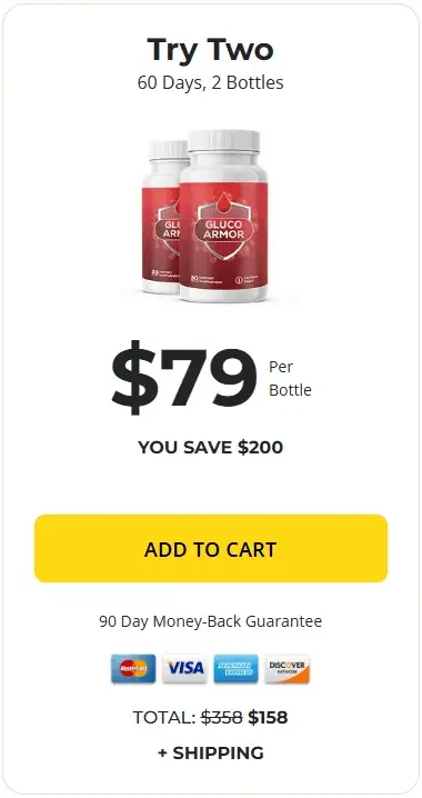 GlucoVive 2 Bottles Price