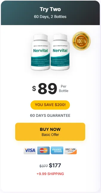 NerVital 2 bottles Price
