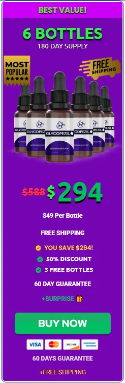 GlycoPezil 6 bottles price