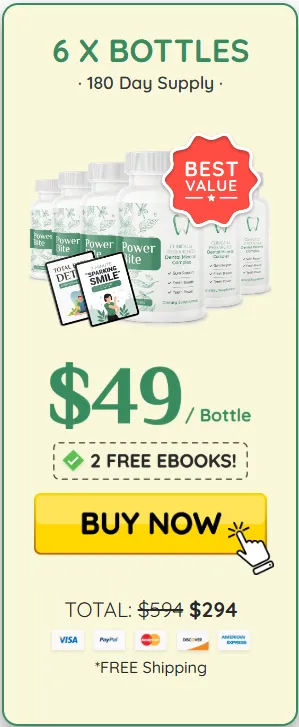 PowerBite 6 bottles price