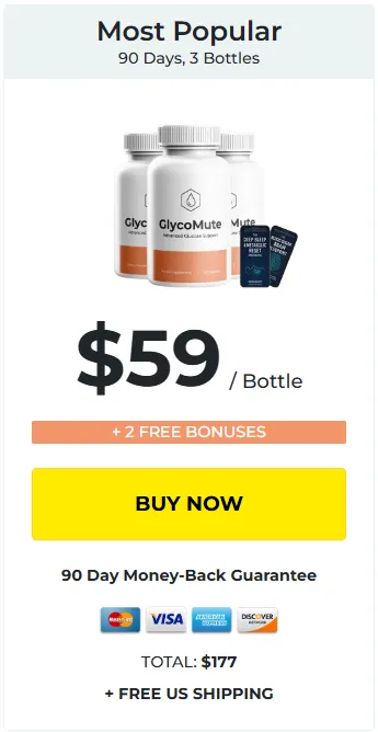 GlycoMute 3 bottles Price