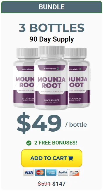 MounjaRoot 3 bottles Price