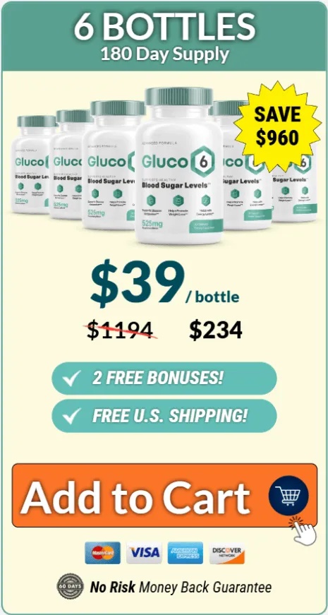 Gluco Balance-6-bottle-price