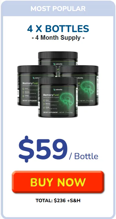 MemoryFuel 4 bottles Price