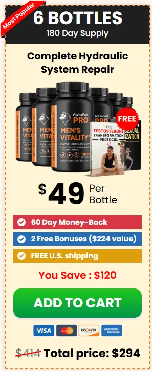 Alpha Fuel Pro 6 bottles price