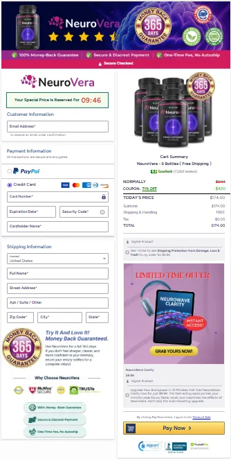 NeuroVera Order Page