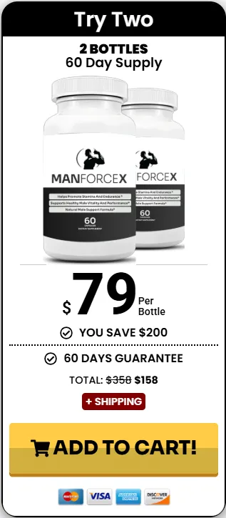 ManForceX 2 bottles Price