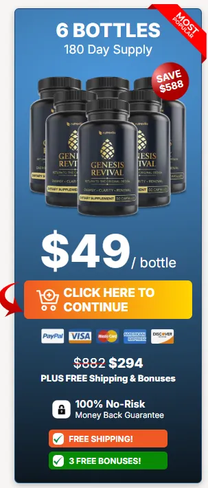 buy Genesis Revival 6 bottles