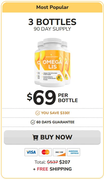 buy OmegaLis 3 bottles