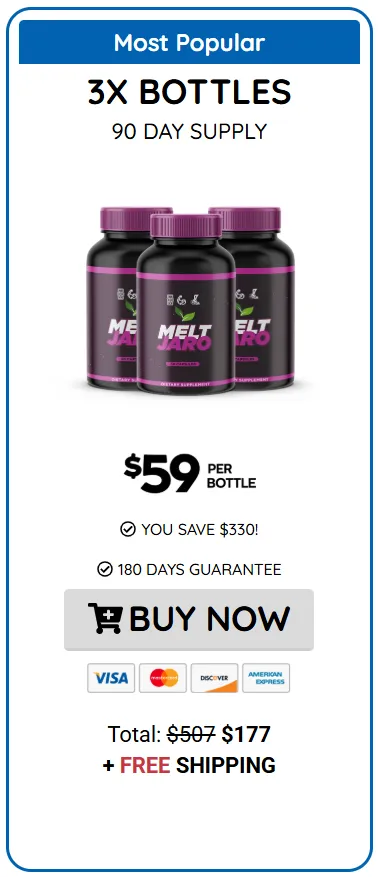 buy melt jaro 3 bottles