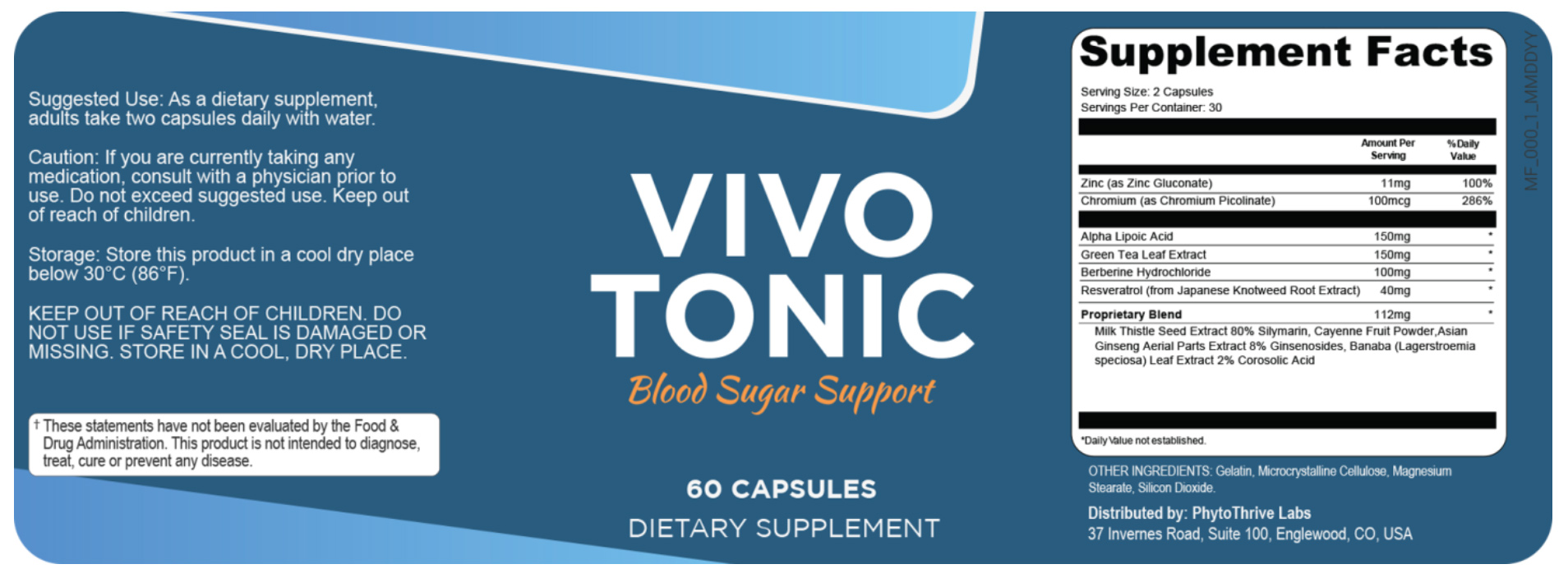 Vivo Tonic facts