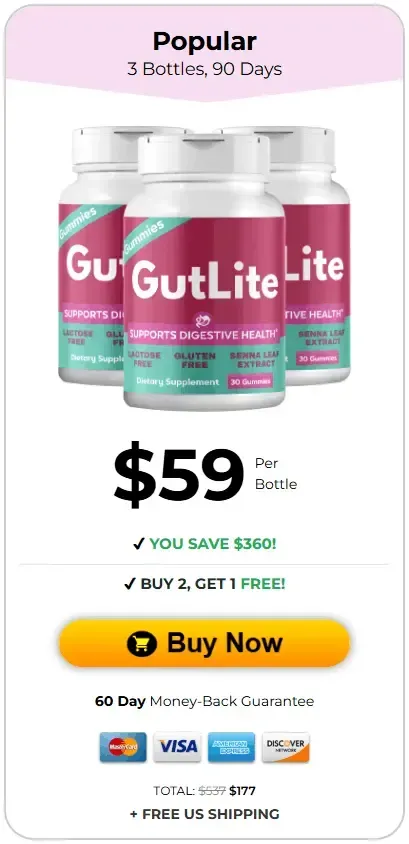 buy GutLite 3 bottles