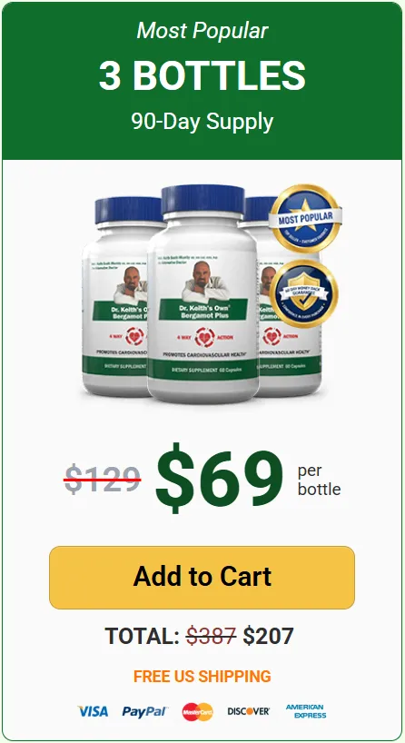  bergamot plus3 bottles price