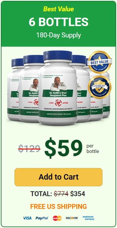 bergamot plus 6 bottles price