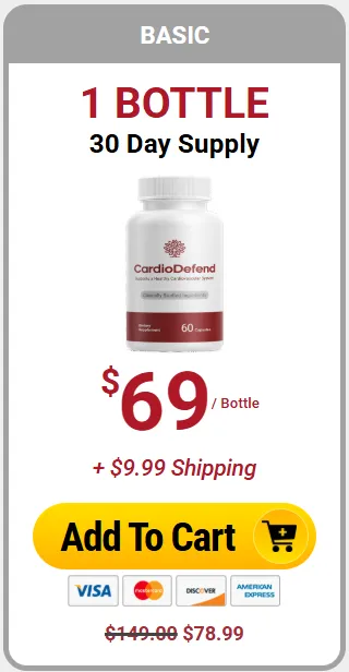 buy cardiodefend 1 bottle
