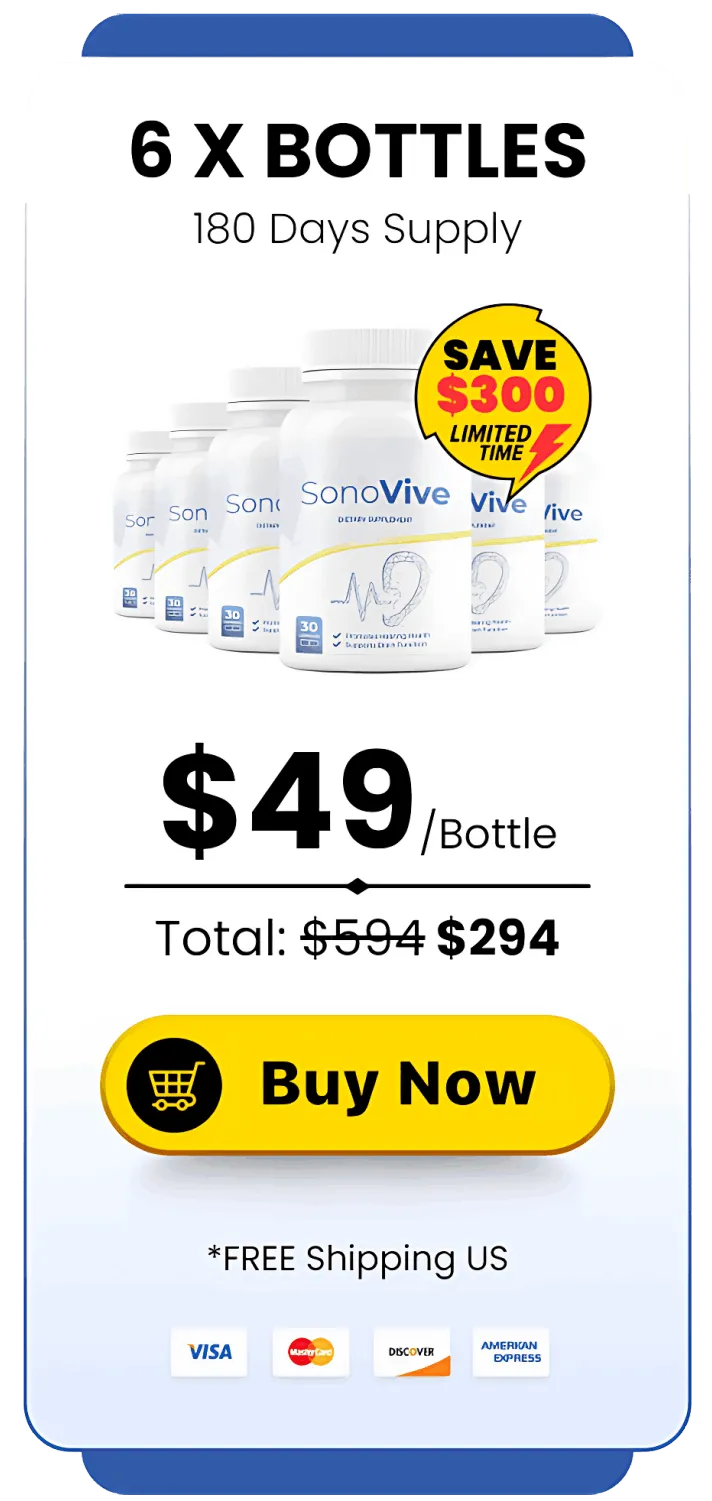 sonovive 6 bottles price