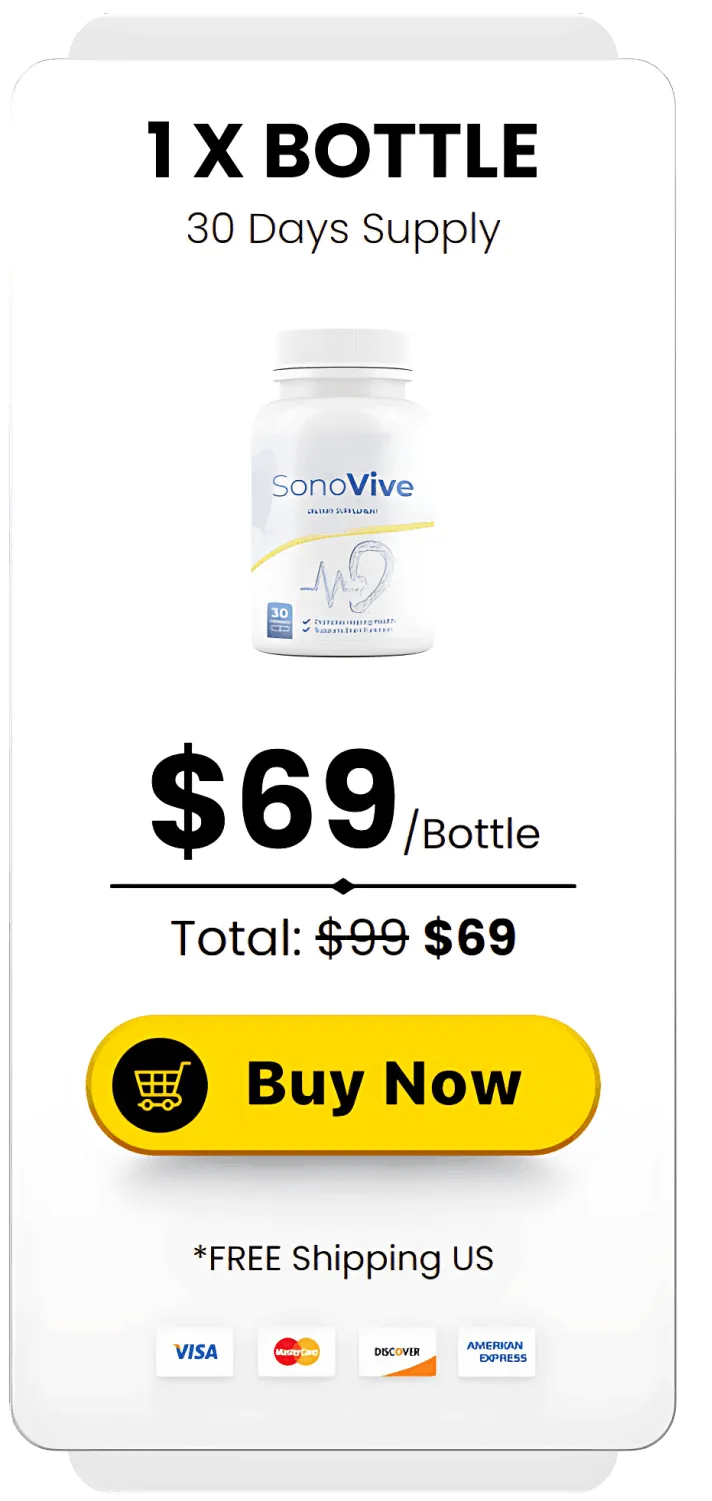 sonovive 1 bottle price