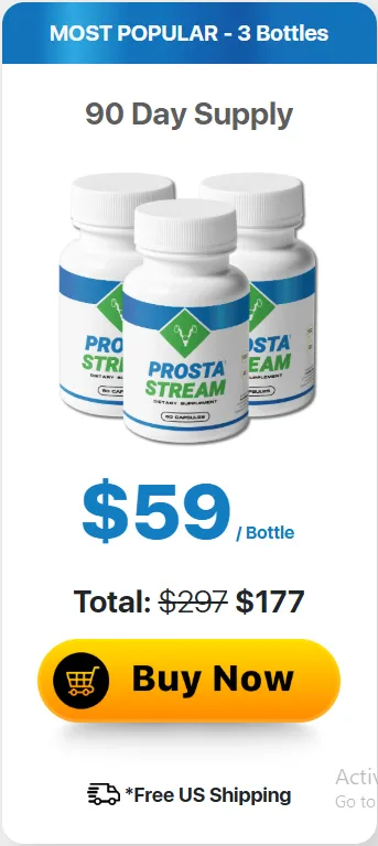 prostastream 3 bottles price