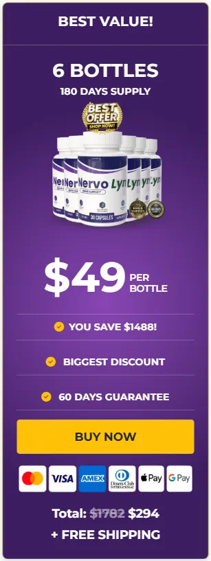 nervolyn 6 bottles price