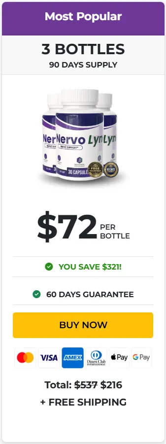 nervolyn 3 bottles price