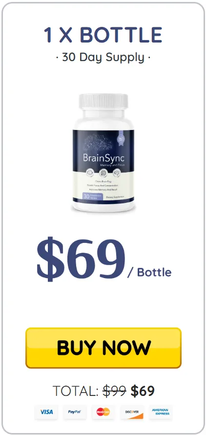 BrainSync 1 bottle price