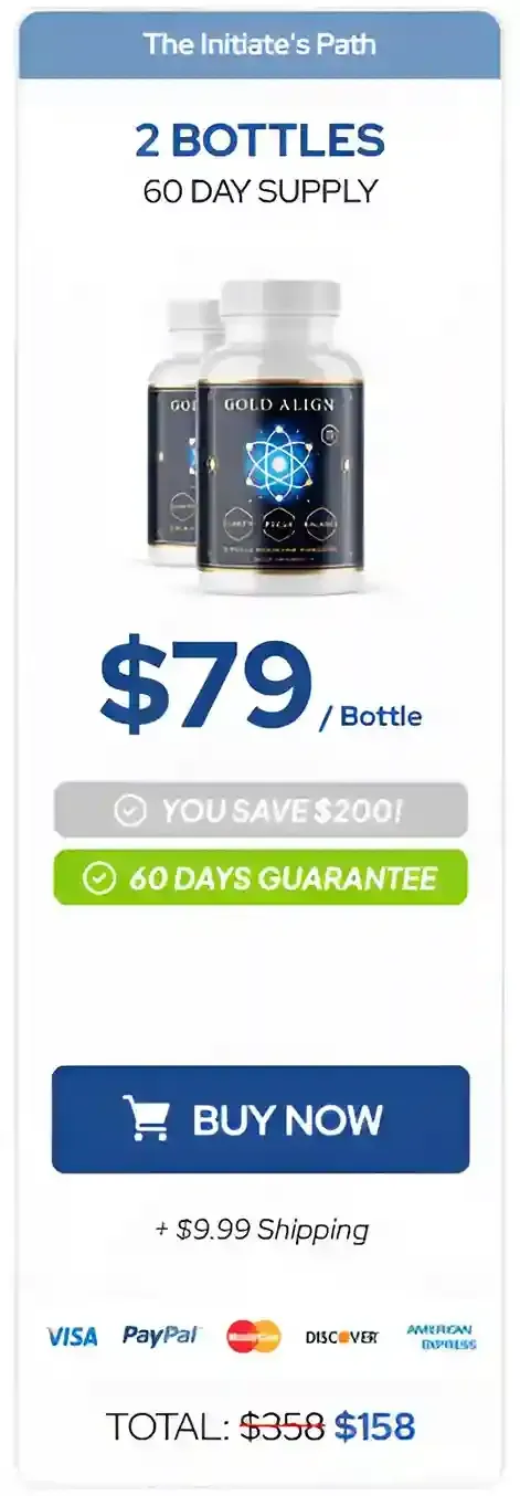 goldalign 2 bottles price