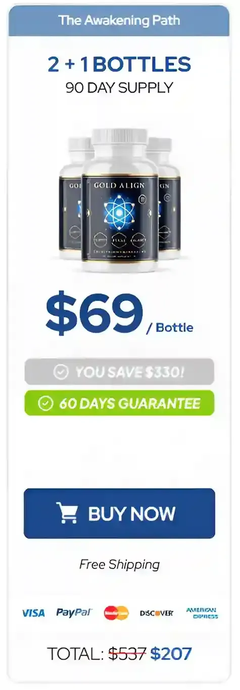 goldalign 3 bottles price