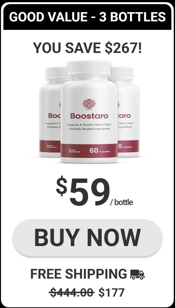 Order Boostaro 3 Bottle