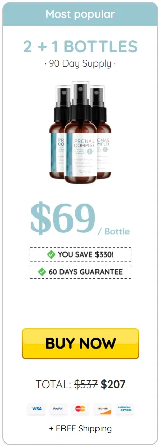pronail complex 3 bottles price
