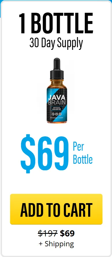 java brain 1 bottles price