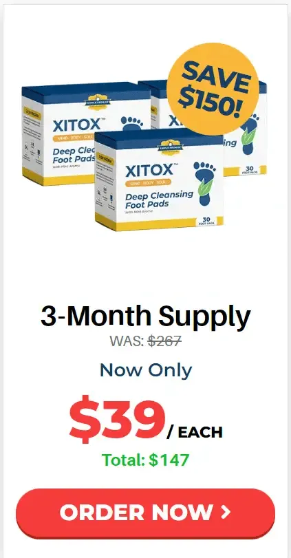 Xitox 3 pack 