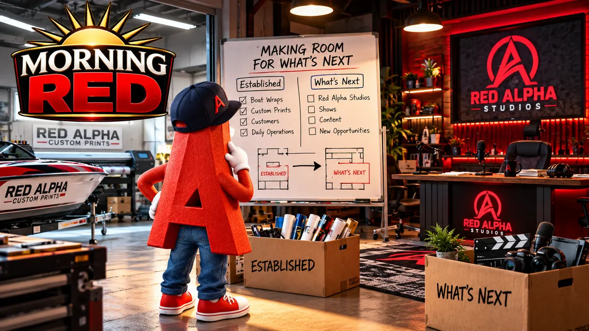 Making Room for What's Next | Morning Red