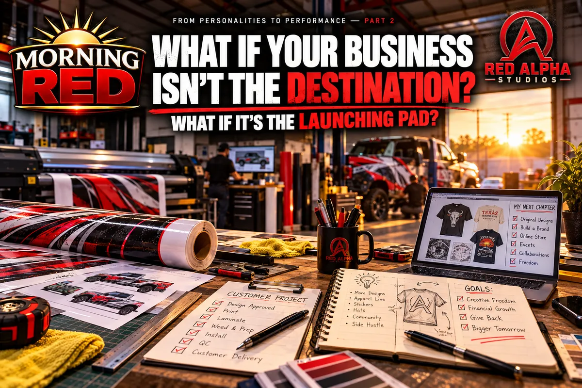 What If Your Business Isn't the Destination? | Morning Red