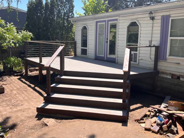 Corvallis Fence & Deck Install Wood Fence and Deck