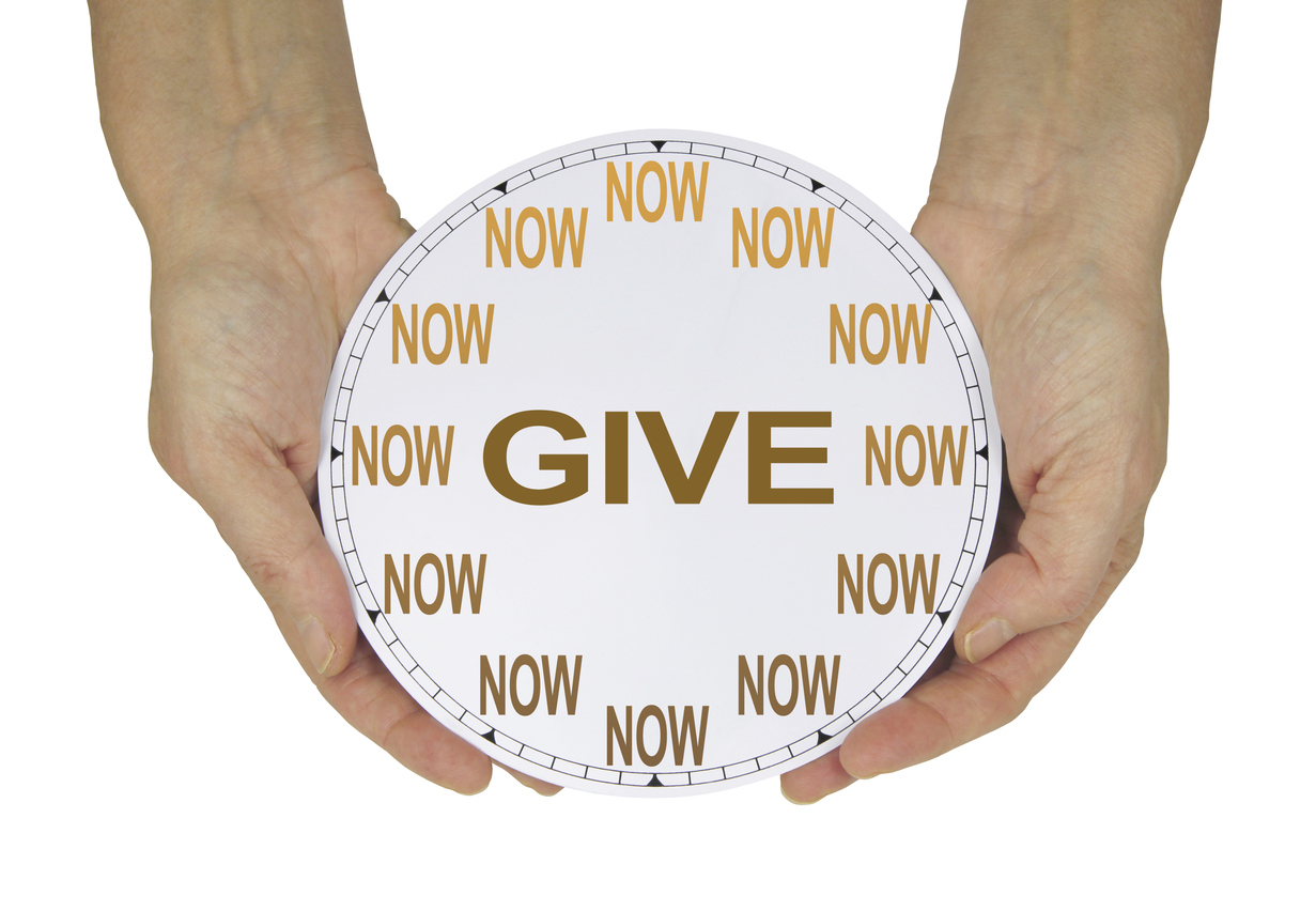 give now