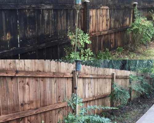 Fence Cleaning, Staining & Sealing in Pensacola