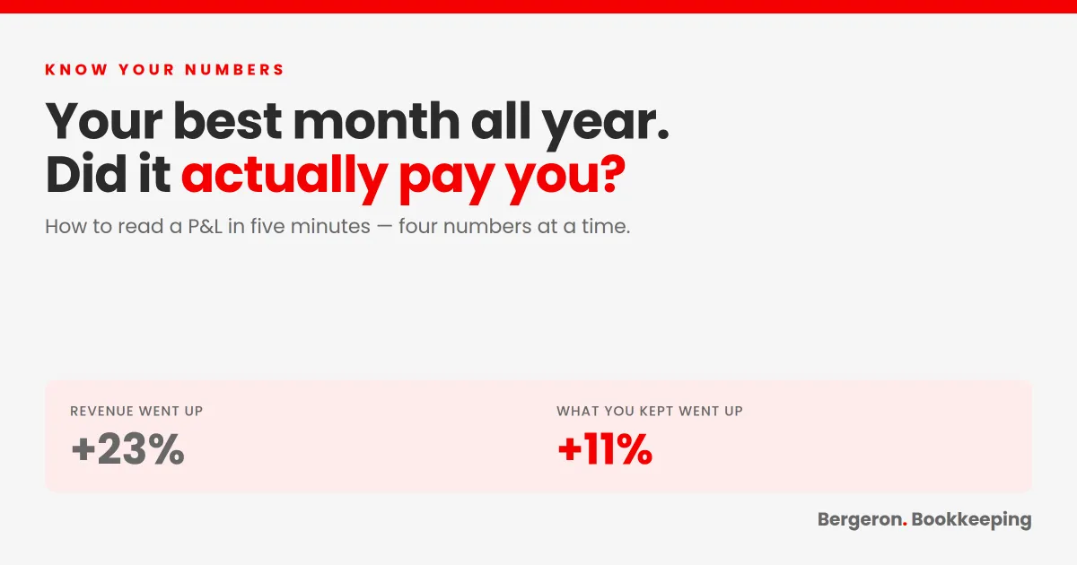 The 5-Minute Profit & Loss Walkthrough for Outdoor Service Businesses