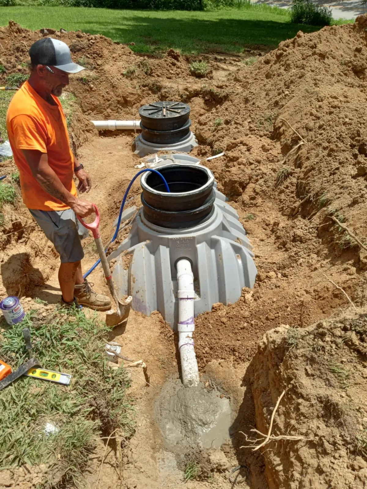 Septic Tank Install Southeast Missouri