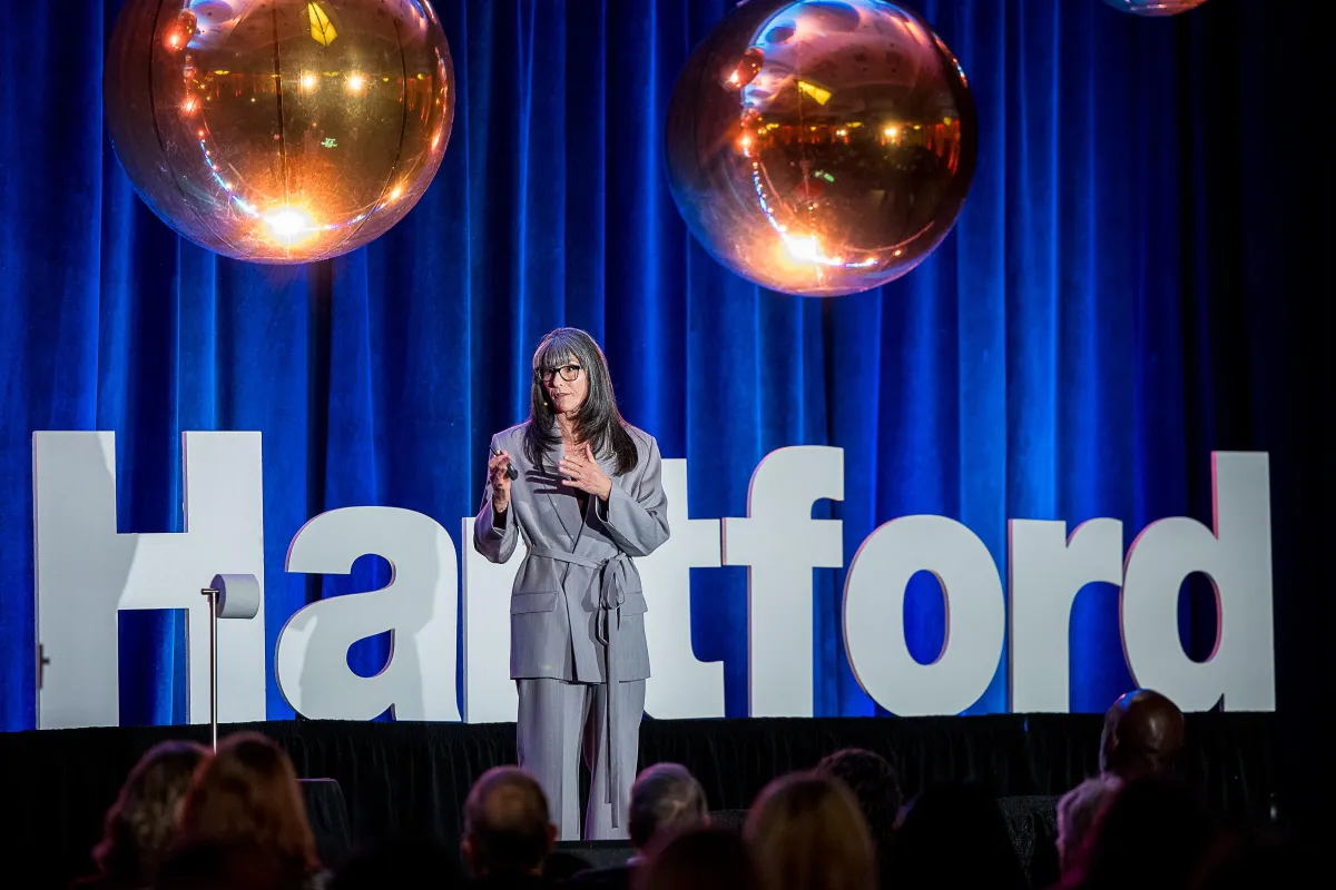 Carolyn delivers her TEDx talk, "Connection=Survival" 