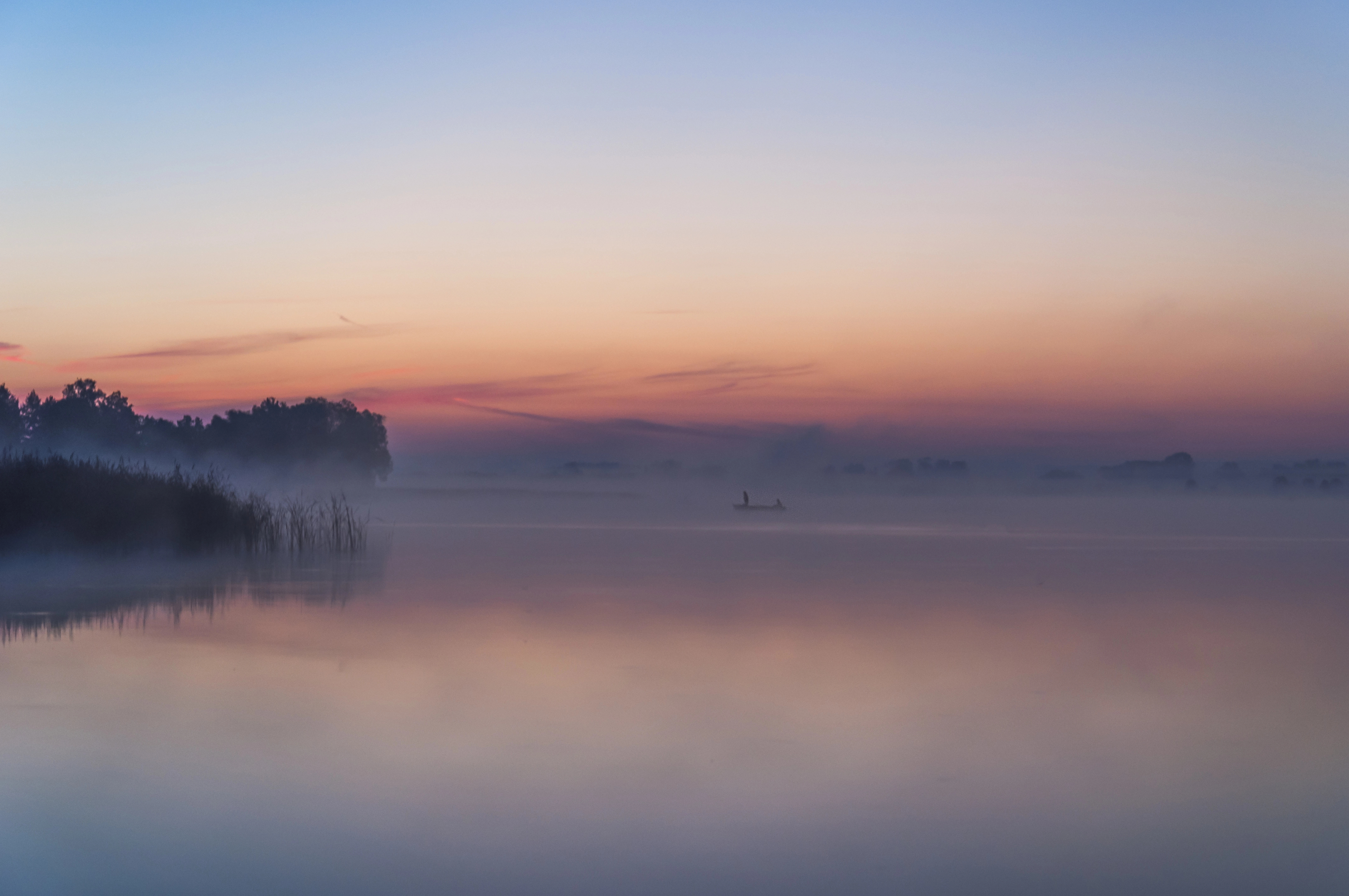 peaceful sunrise