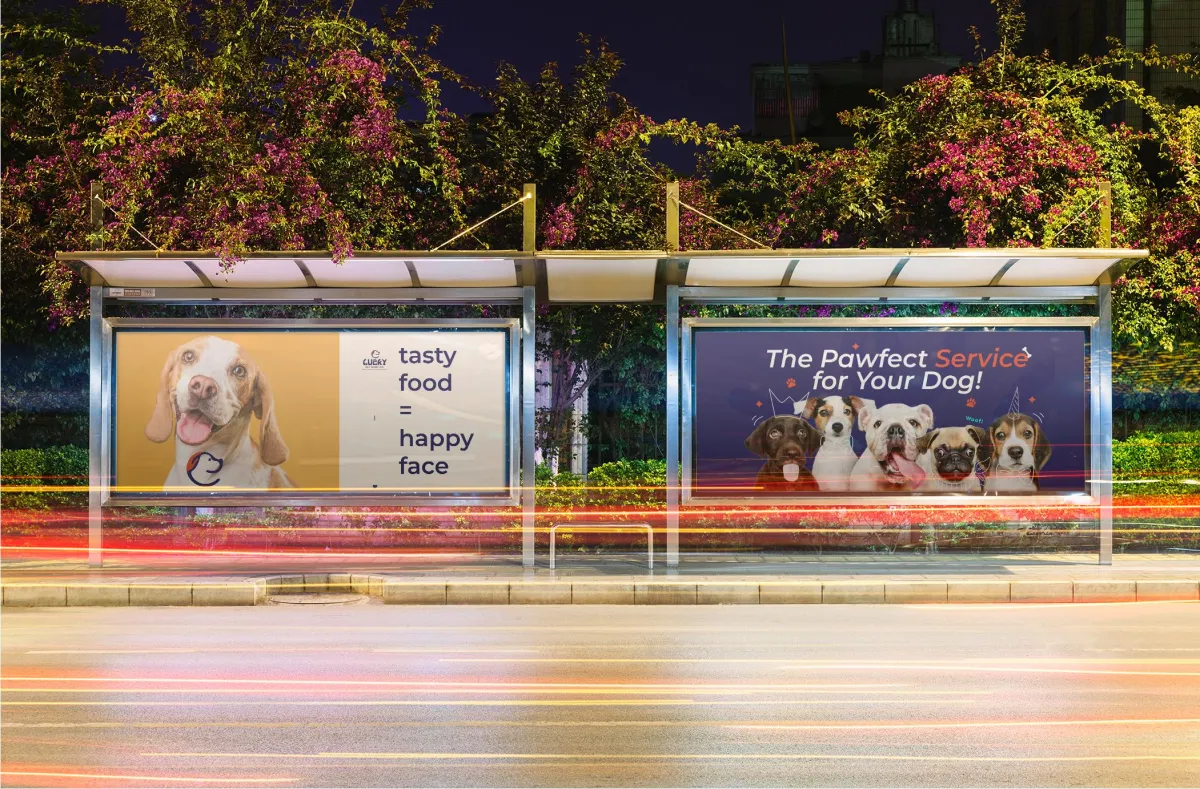 Pet startup brand banners
