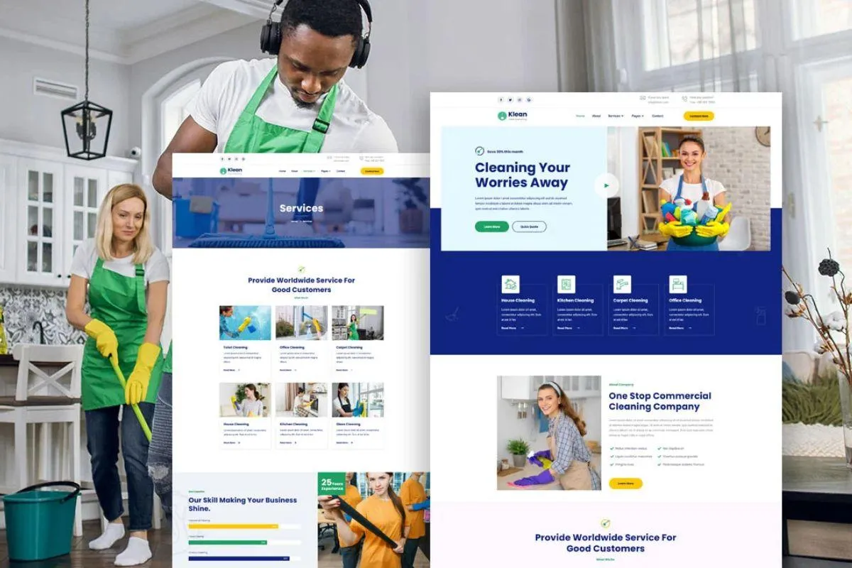 Website Design For Cleaning Businesses