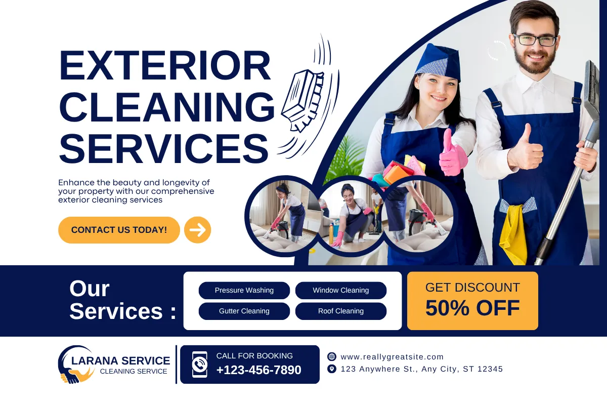 Graphic Design For Cleaning Business